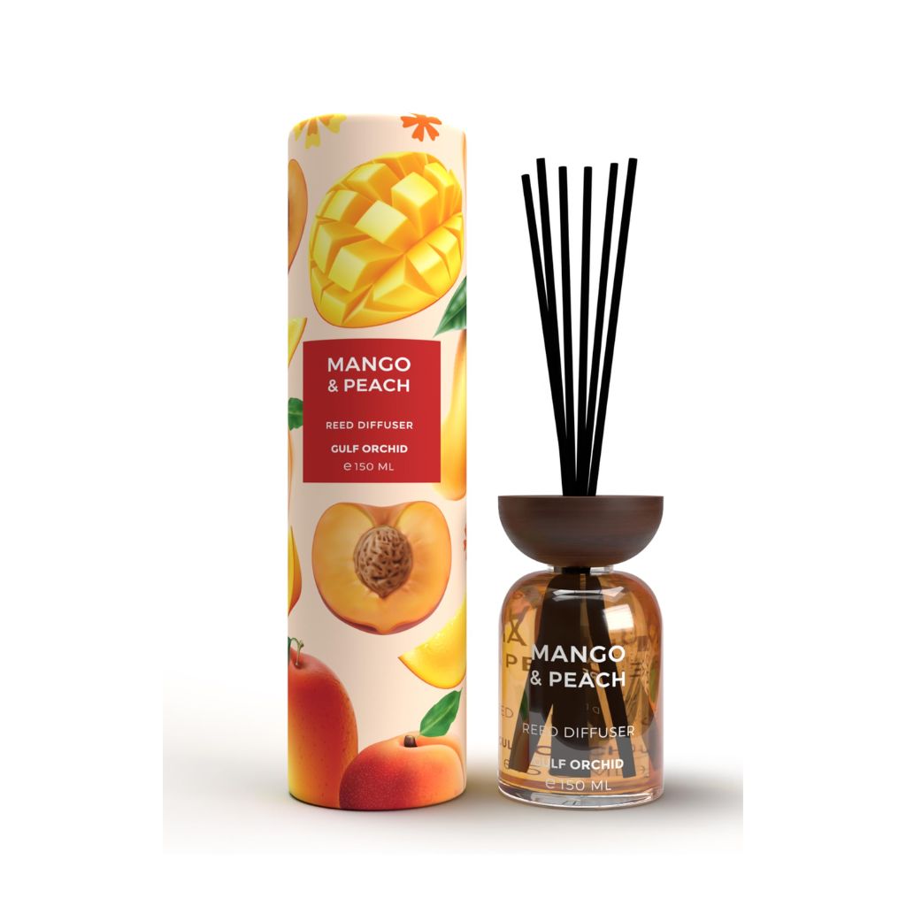 Gulf Orchid Mango & Peach Doftstickor 150ML