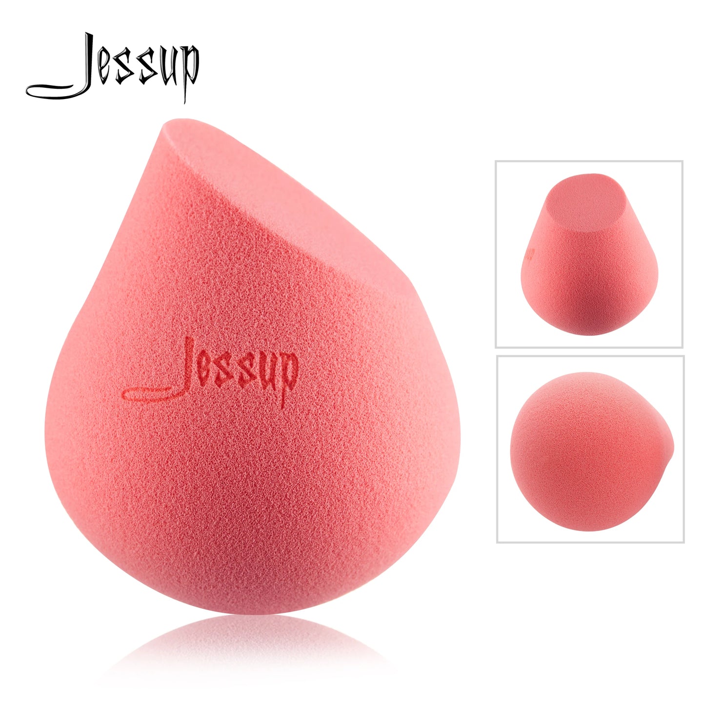 Jessup Sminksponge – Professionell Kosmetisk Puff för Foundation, Blending, Kräm & Concealer – Skönhetsverktyg – Makeupsvamp