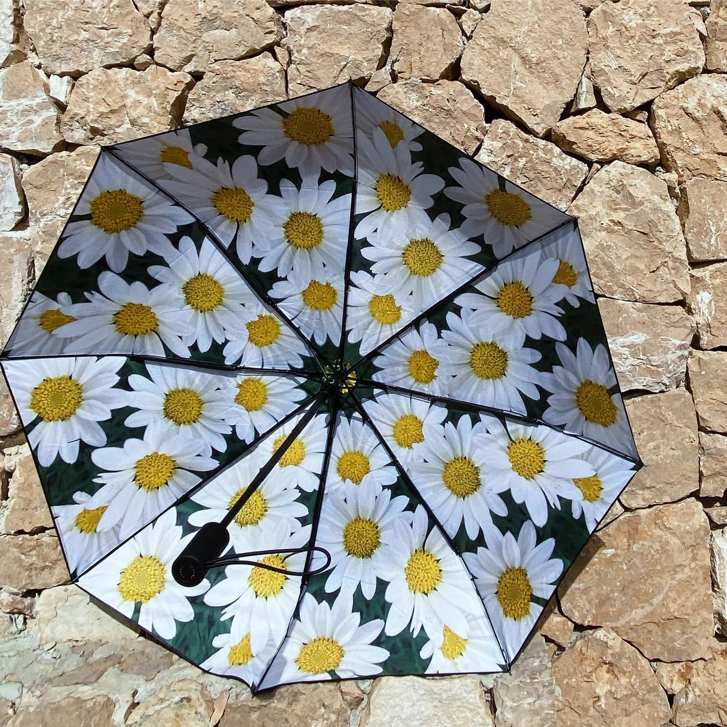 Daisy Umbrella – Windproof & UPF50+ Protection