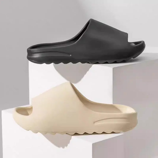 Herr- och Damsandaler – Tjock Sula, Halkfria & Slitstarka – Höjande, Mjuka och Bekväma Inomhus- & Strandslippers